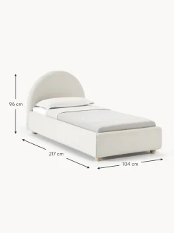 Letto Singolo In Boucle Ebba