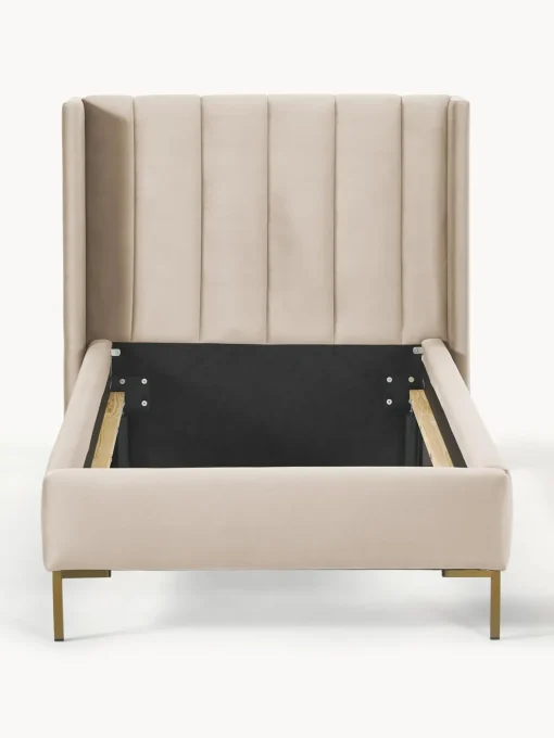 Letto Singolo In Velluto Dusk