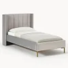 Letto Singolo In Velluto Dusk