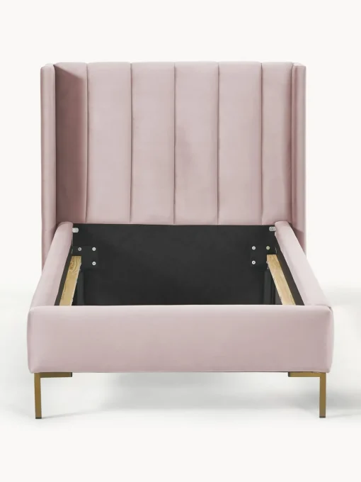 Letto Singolo In Velluto Dusk