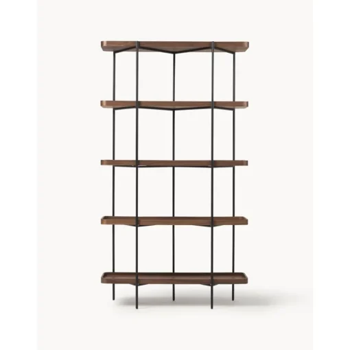 Libreria Grande In Legno Con Struttura In Metallo Renee*Westwing Collection Fashion