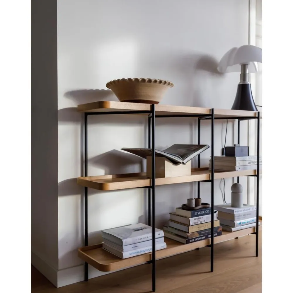 Libreria In Legno Con Struttura In Metallo Renee*Westwing Collection Online