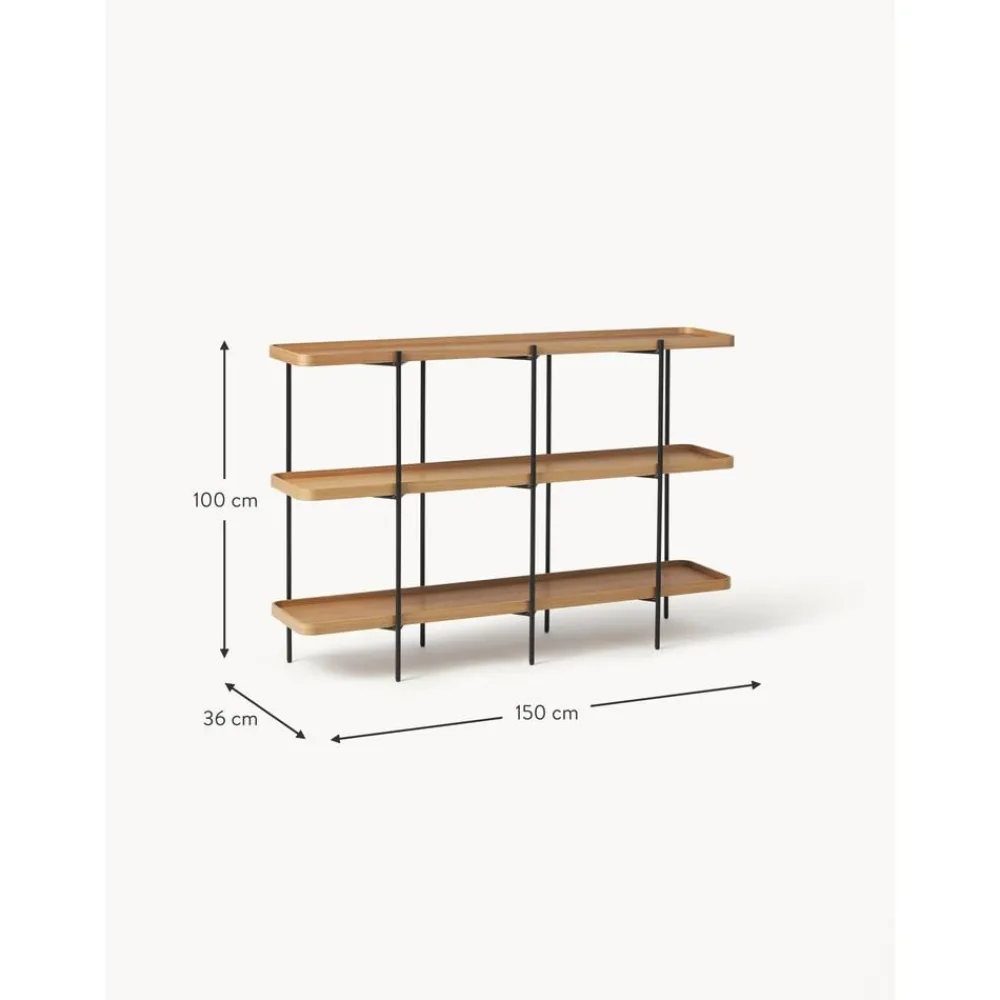 Libreria In Legno Con Struttura In Metallo Renee*Westwing Collection Online