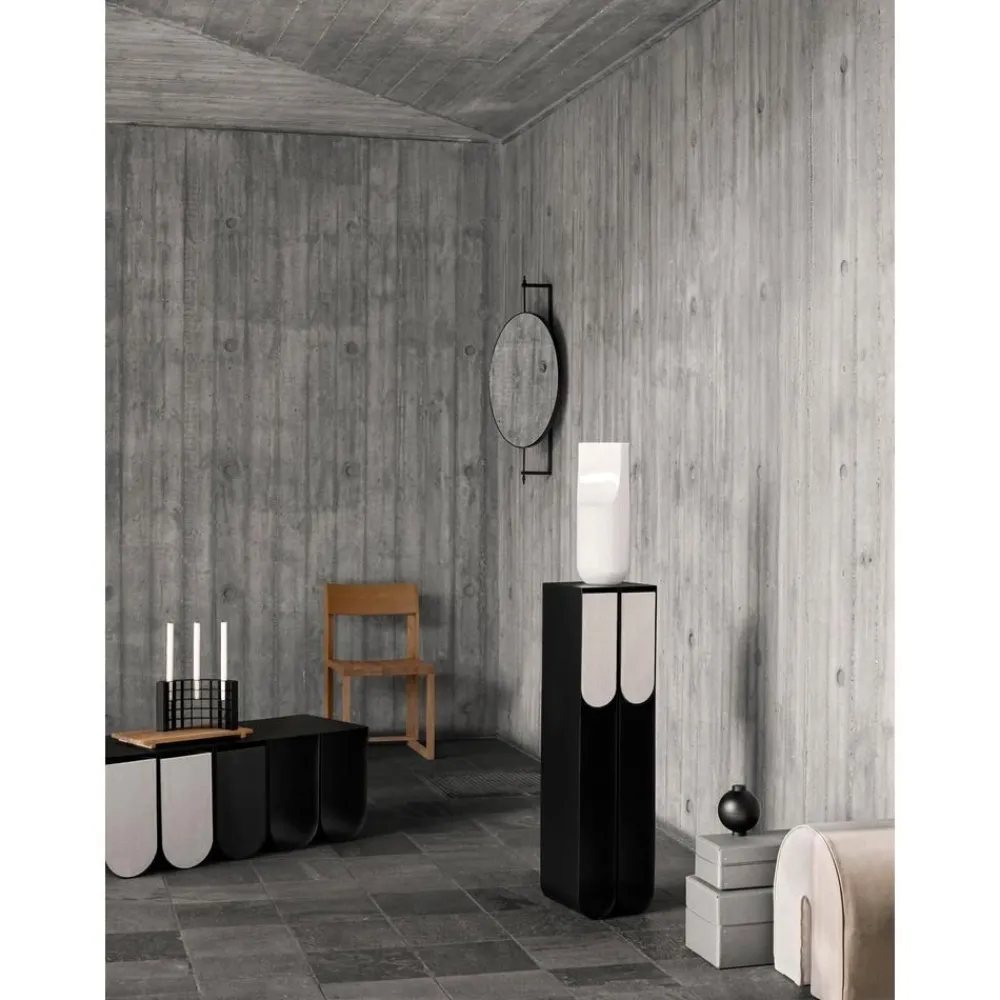 Mensola A Colonna Decorativa In Metallo Curvo*Kristina Dam Hot