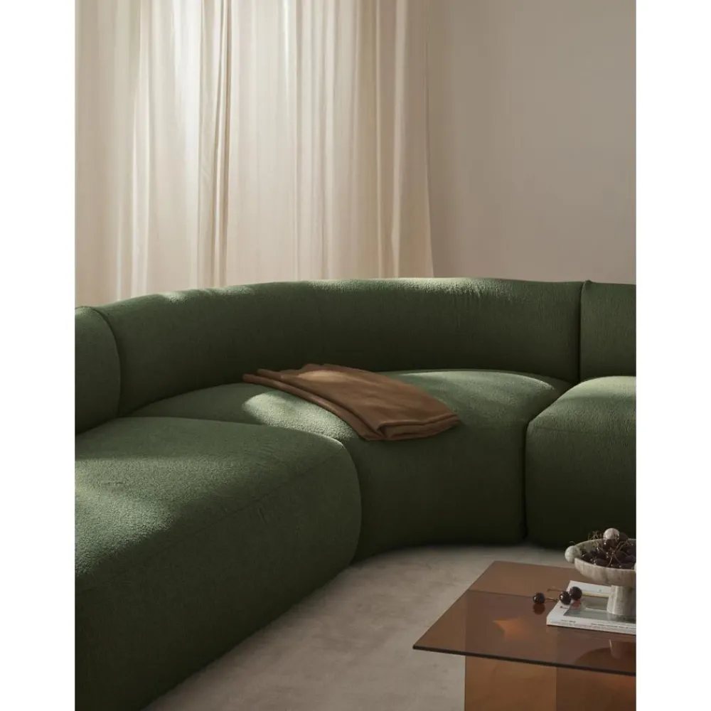 Modulo Angolare Curvo In Boucle Sofia*Westwing Collection Best