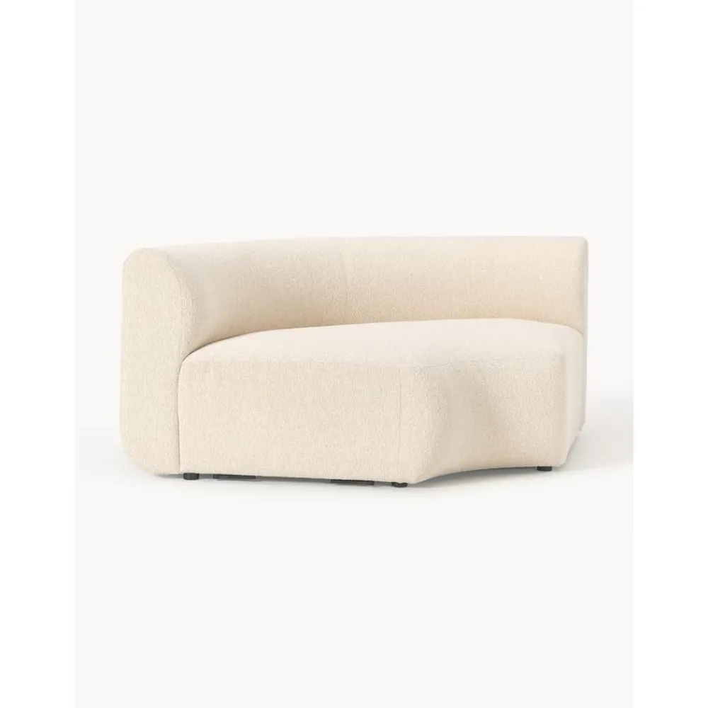 Modulo Angolare Curvo In Boucle Sofia*Westwing Collection Hot