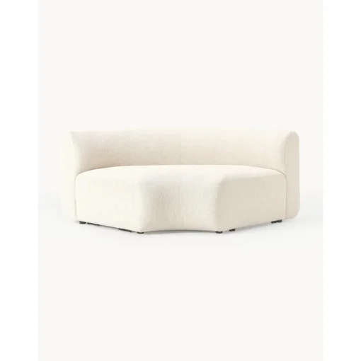 Modulo Angolare Curvo In Boucle Sofia*Westwing Collection Fashion