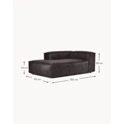 Modulo Angolare In Pelle Riciclata Lennon*Westwing Collection Discount