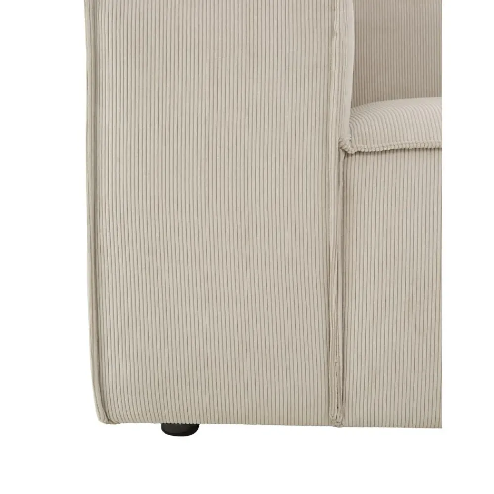 Modulo Angolare In Velluto A Coste Lennon*Westwing Collection New