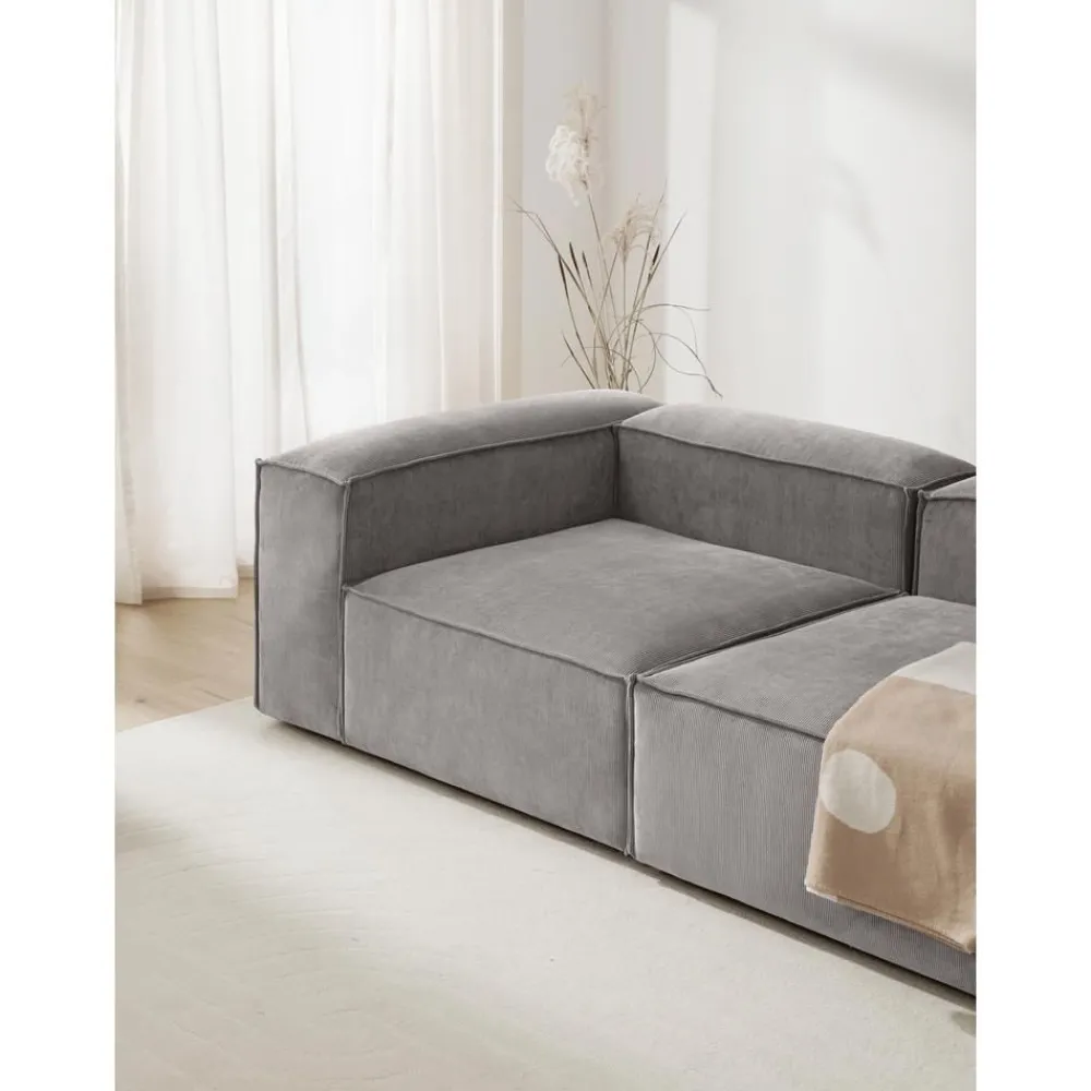 Modulo Angolare In Velluto A Coste Lennon*Westwing Collection Best