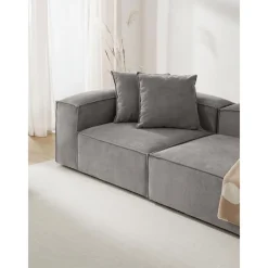 Modulo Angolare In Velluto A Coste Lennon*Westwing Collection Best