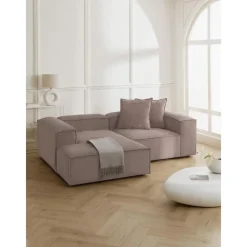 Modulo Angolare In Velluto A Coste Lennon*Westwing Collection Clearance