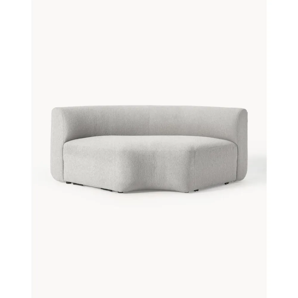 Modulo Angolare Rotondo In Boucle Sofia*Westwing Collection Fashion