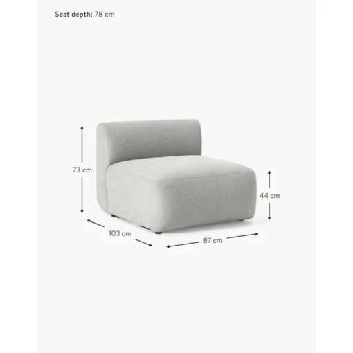Modulo Centrale In Boucle Sofia*Westwing Collection New