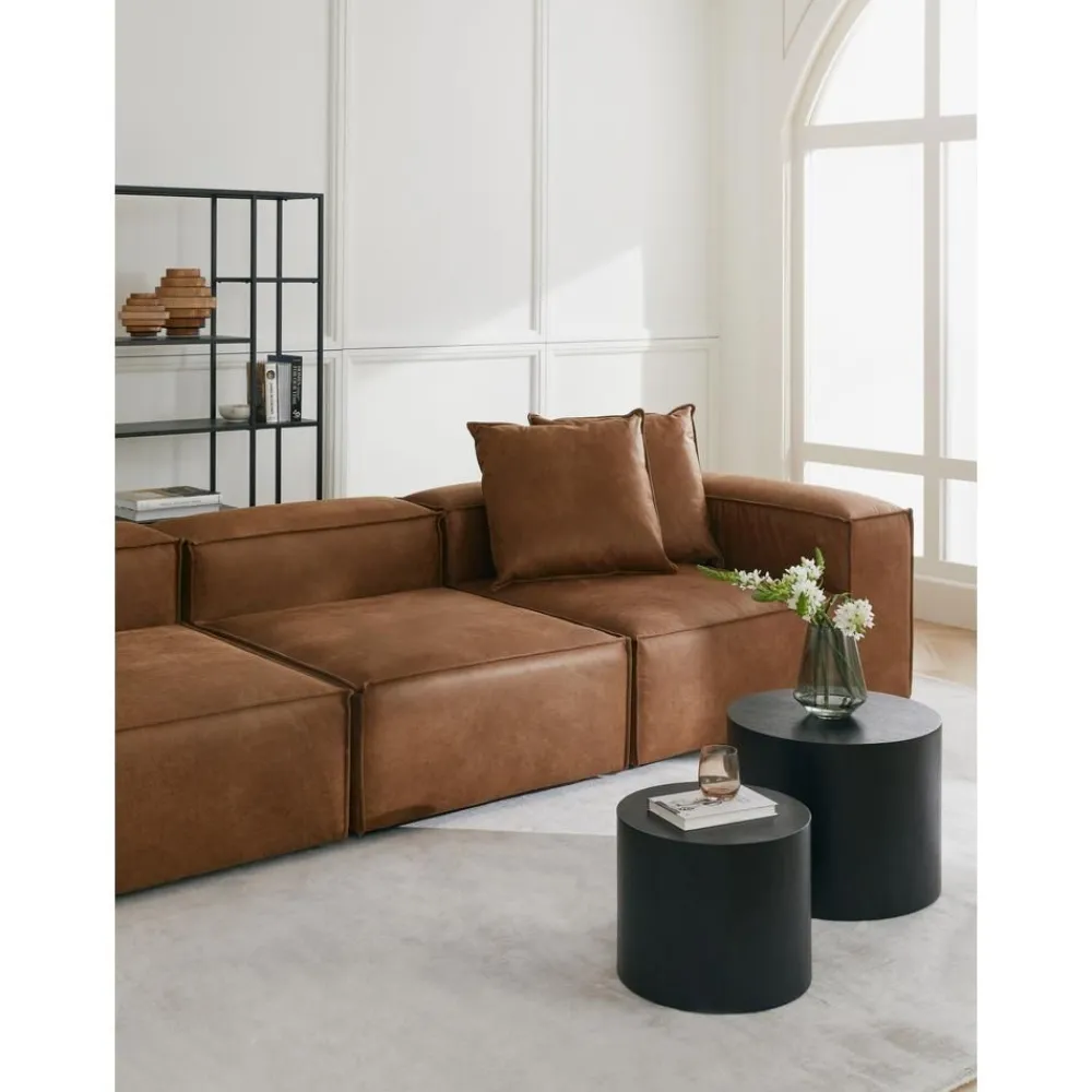 Modulo Centrale In Pelle Riciclata Lennon*Westwing Collection Online