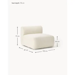 Modulo Centrale In Teddy Sofia*Westwing Collection Best