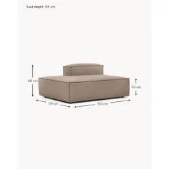 Modulo-Chaise Longue Lennon*Westwing Collection Clearance