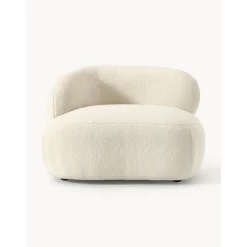 Nierenformiger Loungesessel Alba Aus Teddyfell*Westwing Collection Discount