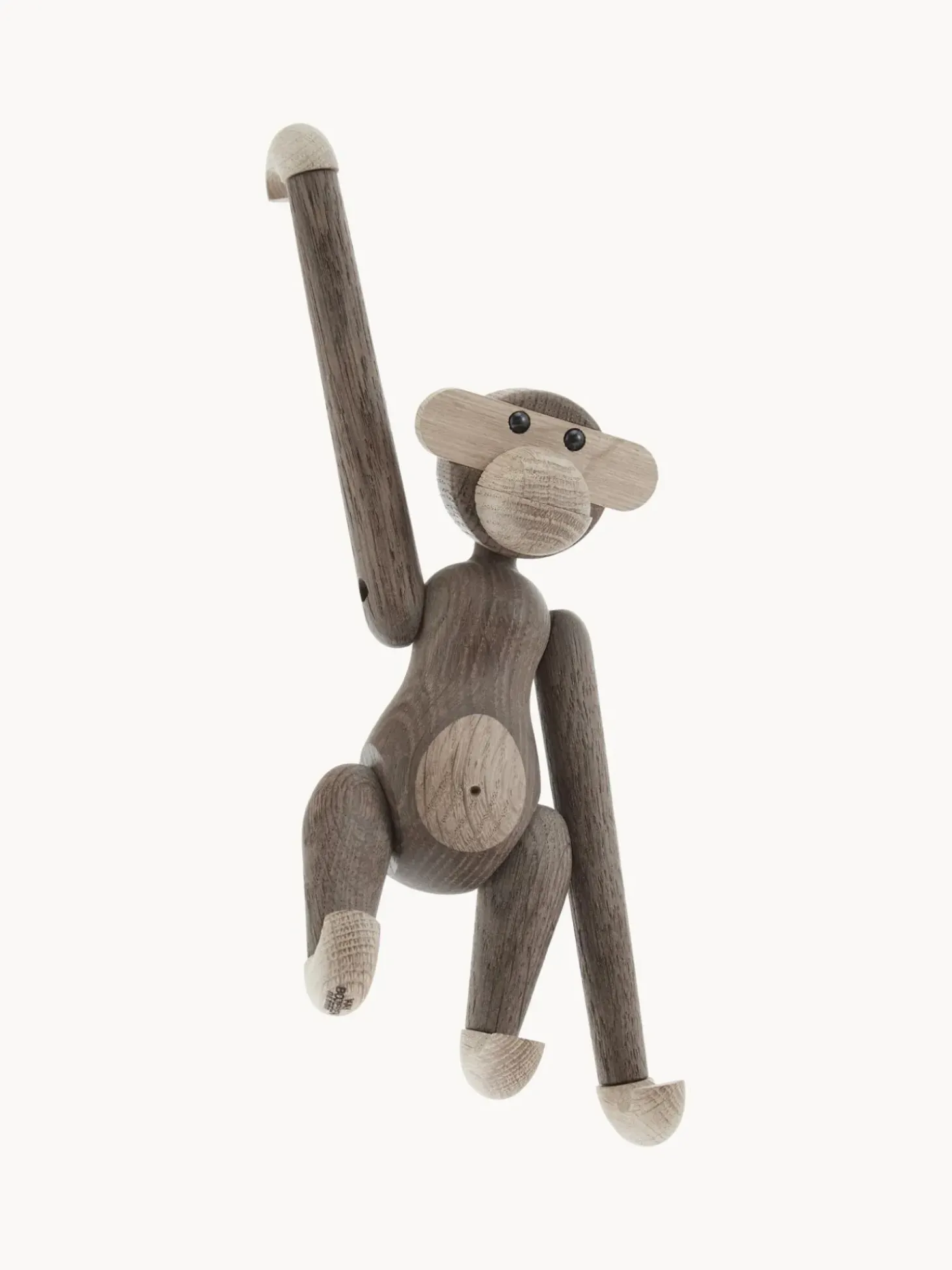 Oggetto Decorativo Di Design In Legno Di Quercia Monkey
