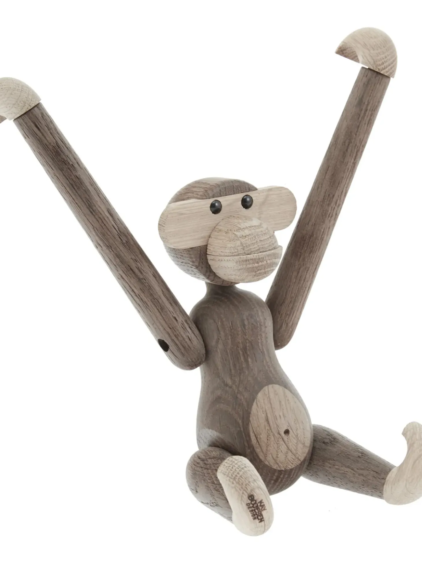 Oggetto Decorativo Di Design In Legno Di Quercia Monkey