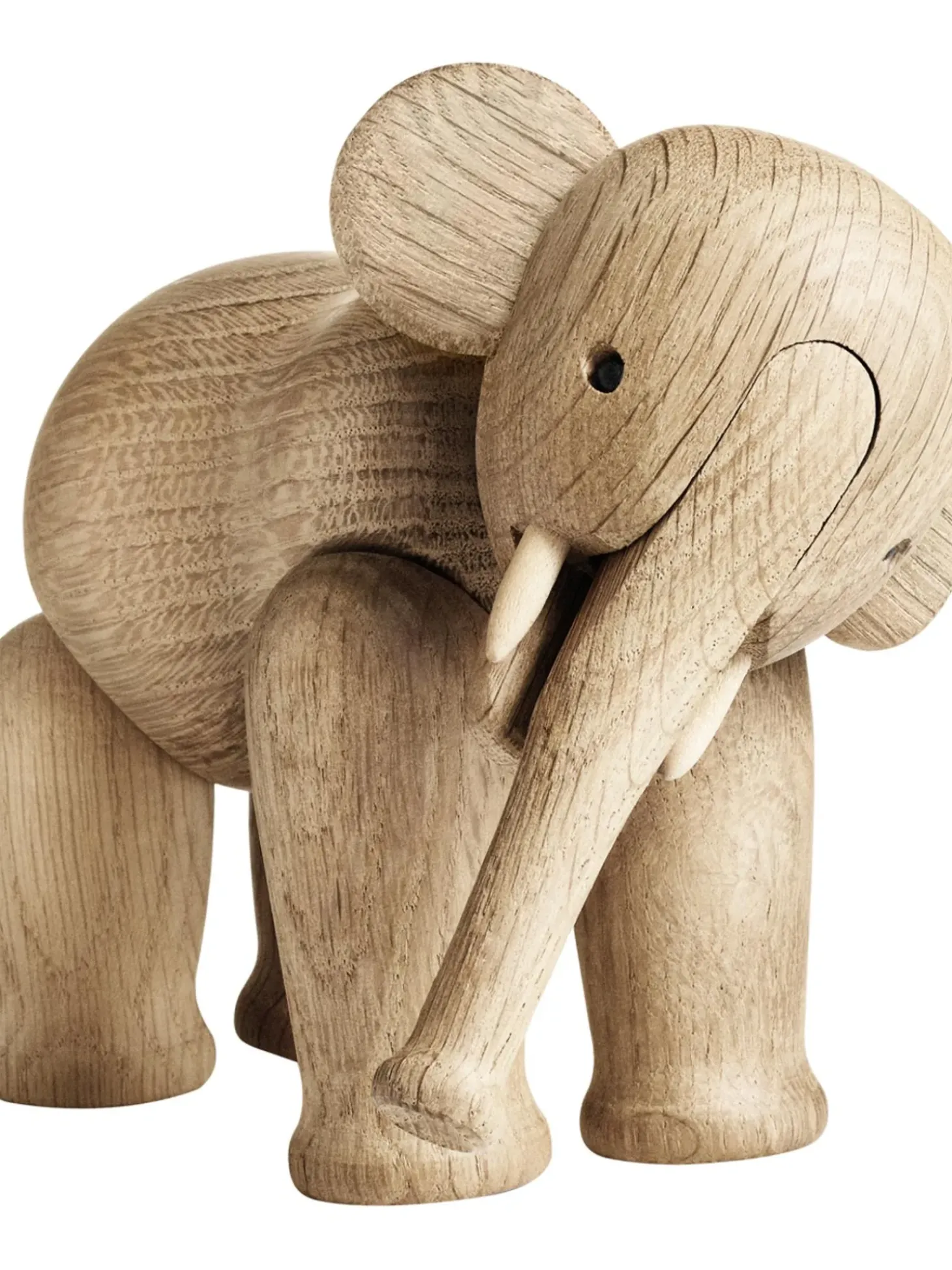 Oggetto Decorativo Di Design In Legno Di Quercia Elefant