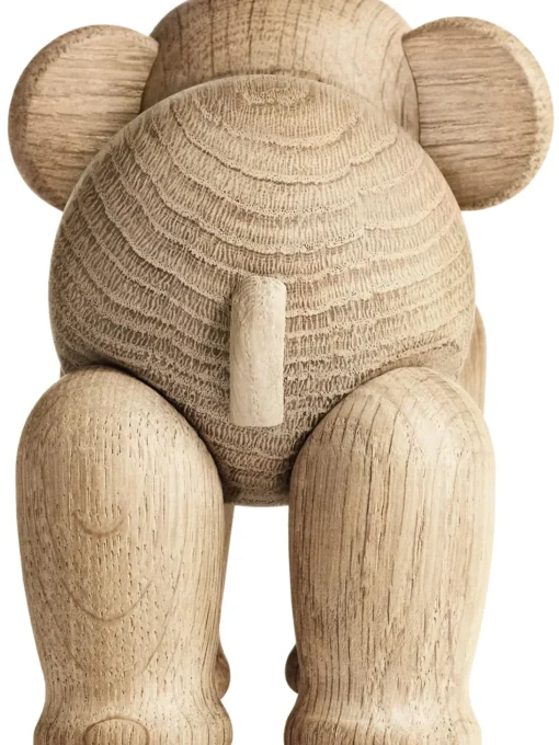 Oggetto Decorativo Di Design In Legno Di Quercia Elefant