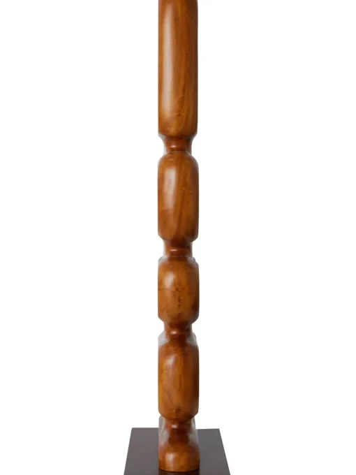 Oggetto Decorativo Grande In Legno Di Teak Ornament, Fatto A Mano