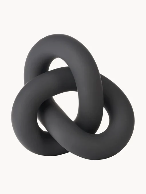 Oggetto Decorativo In Ceramica Knot