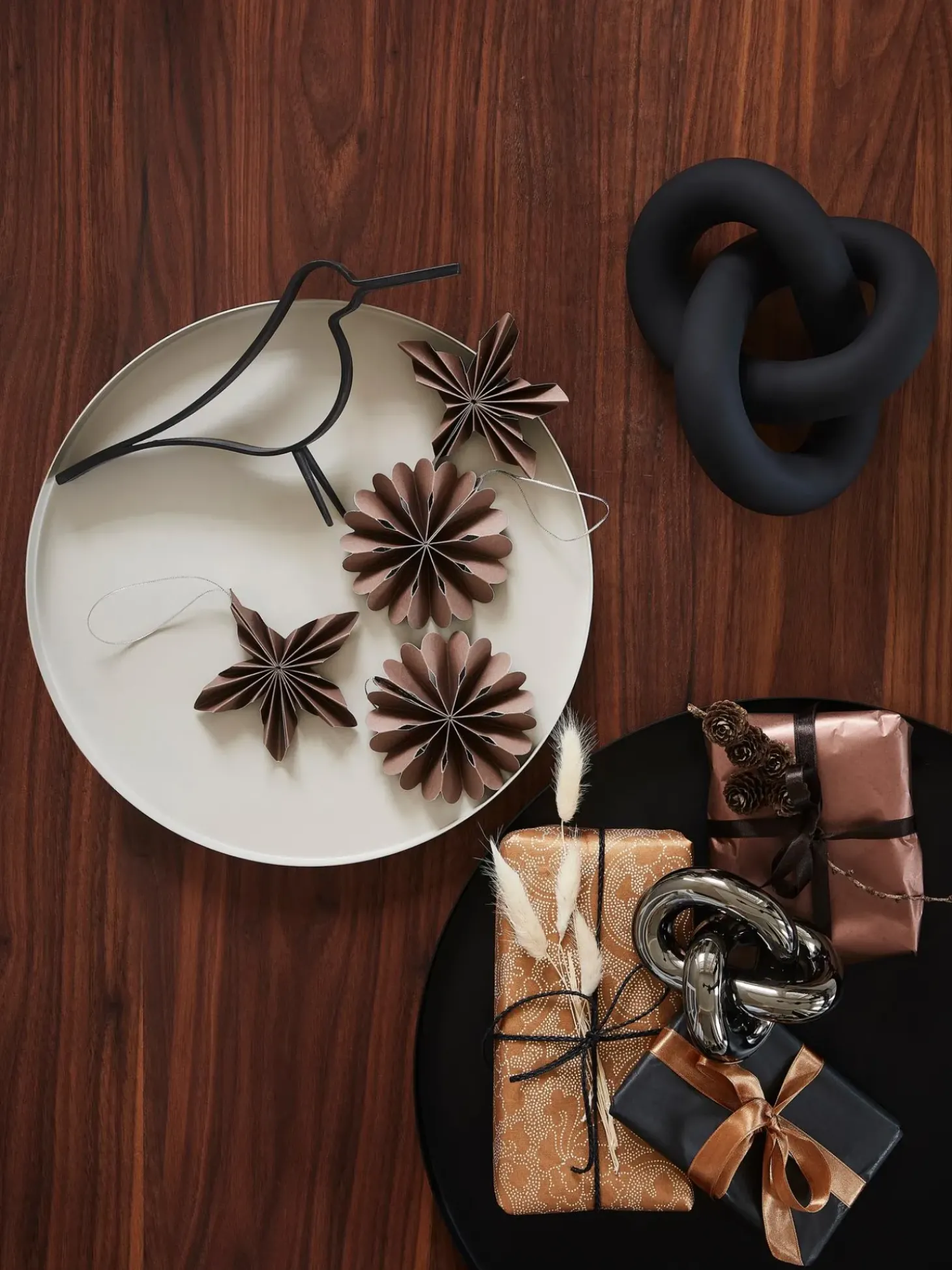 Oggetto Decorativo In Ceramica Knot