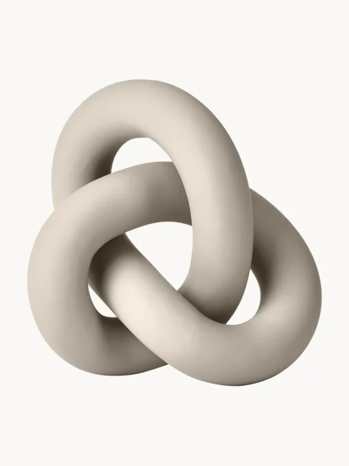 Oggetto Decorativo In Ceramica Knot