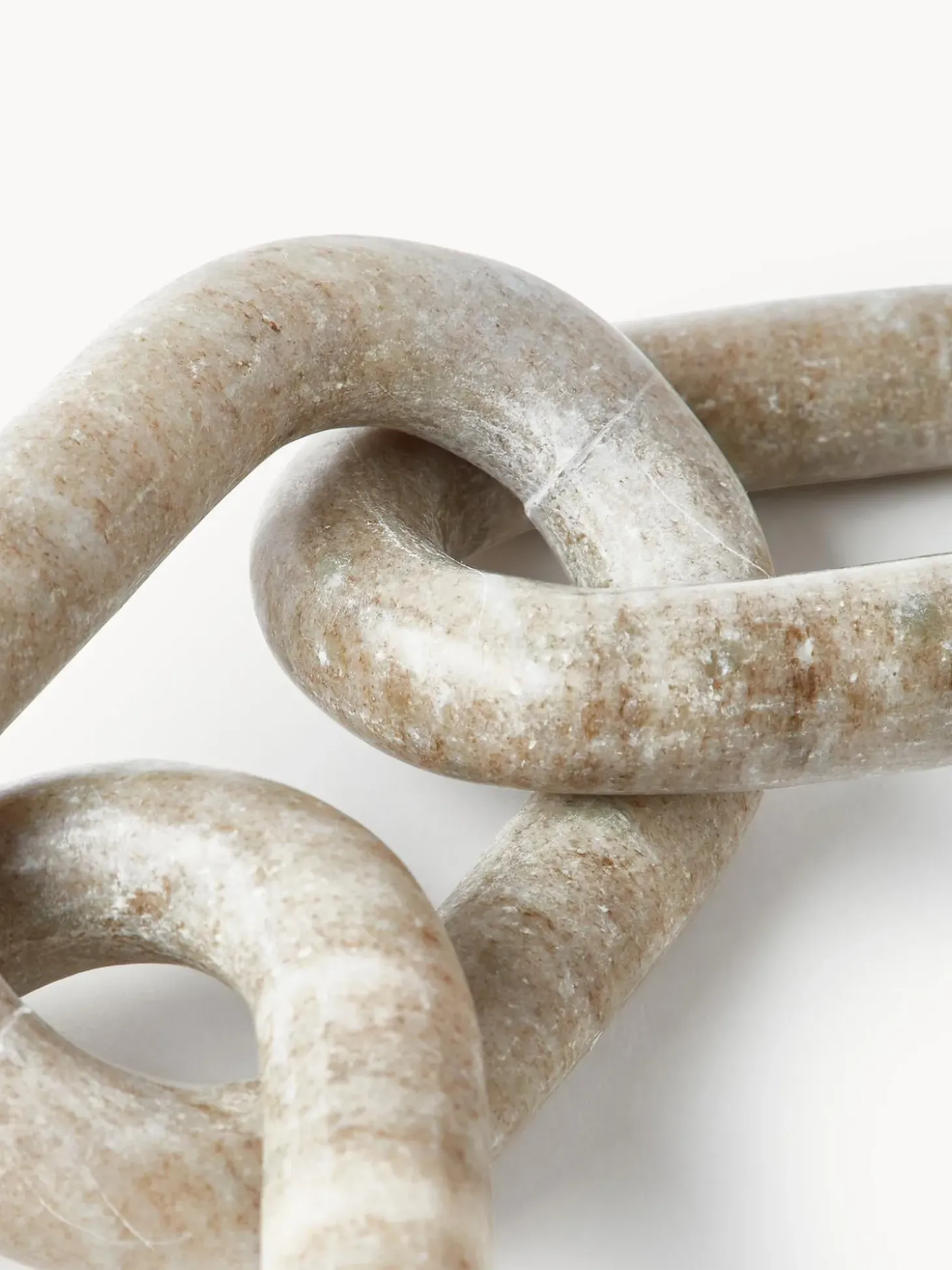 Oggetto Decorativo In Marmo Marrone Milena