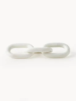Oggetto Decorativo In Marmo Bianco Milena