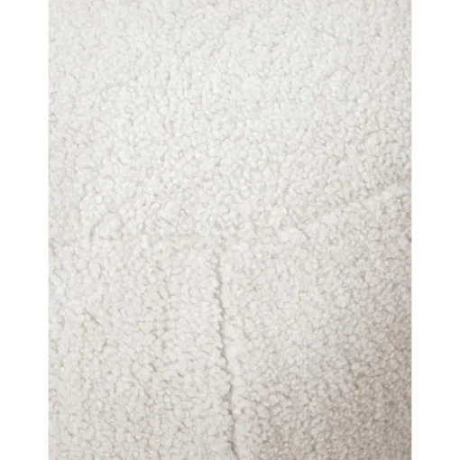 Panca Curva In Teddy Alba*Westwing Collection Hot