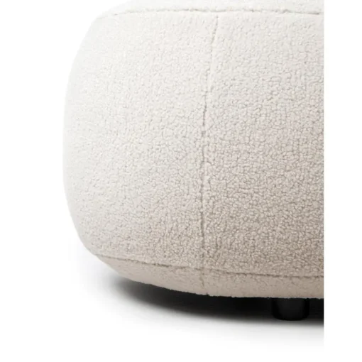 Panca Curva In Teddy Alba*Westwing Collection Hot