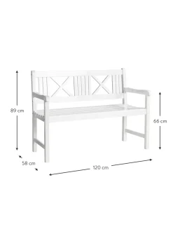Panca Grande Da Giardino In Legno Rosenborg
