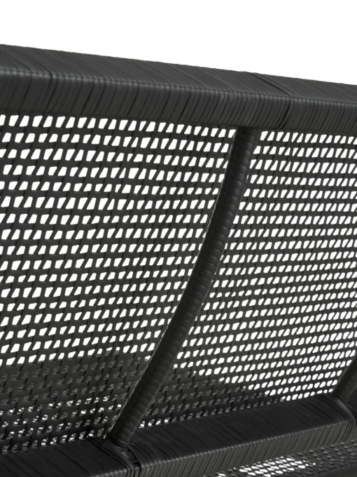 Panchina Da Giardino In Materiale Sintetico Intrecciato Palina