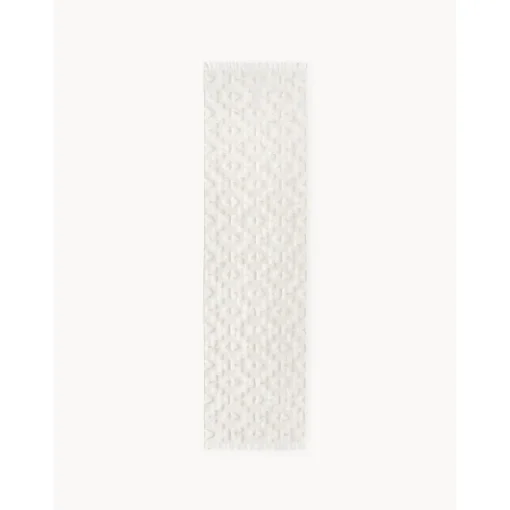Passatoia In Cotone Tessuta A Mano Con Struttura In Rilievo Idris*Westwing Collection New