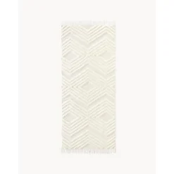 Passatoia In Cotone Tessuta A Mano Con Struttura In Rilievo Ziggy*Westwing Collection Online