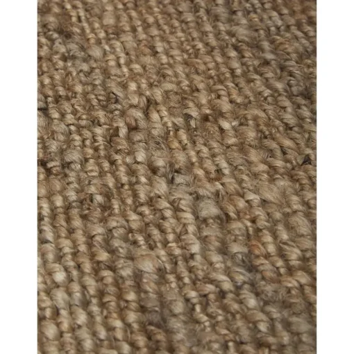 Passatoia In Juta Con Frange Taftata A Mano Naturals*Westwing Collection New