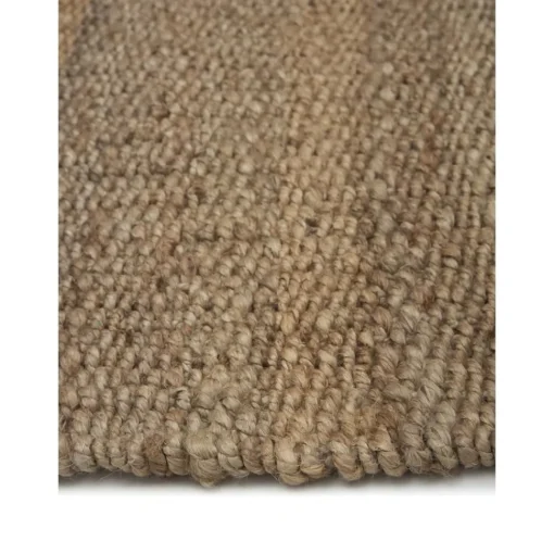 Passatoia In Juta Con Frange Taftata A Mano Naturals*Westwing Collection New