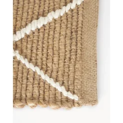 Passatoia In Juta Fatta A Mano Kunu*Westwing Collection New