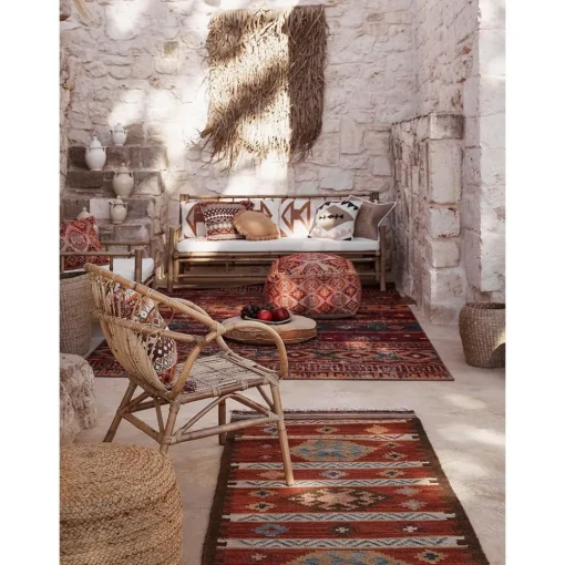 Passatoia Kilim In Lana Tessuta A Mano Zohra*Benuta Outlet