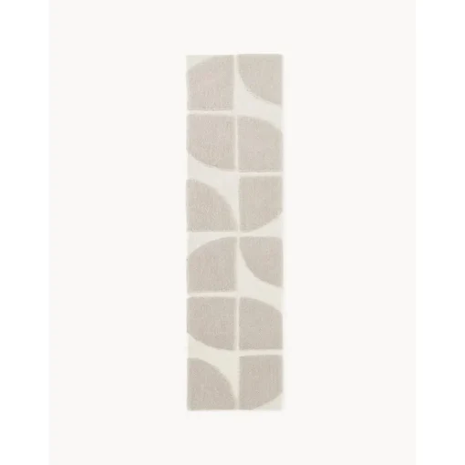 Passatoia Soffice A Pelo Lungo Con Struttura In Rilievo Alta-Bassa Jade*Westwing Collection Discount
