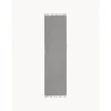 Passatoia Sottile In Cotone Grigio Tessuta A Mano Agneta*Westwing Collection Discount