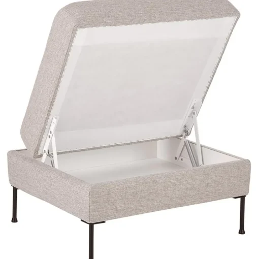 Poggiapiedi Contenitore Da Divano Cucita*Westwing Collection Clearance