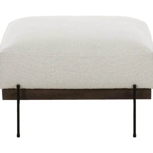Poggiapiedi Da Divano Con Piedini In Metallo Brooks*Westwing Collection Clearance