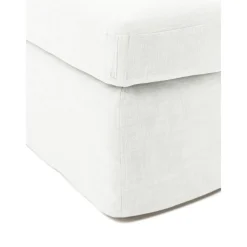 Poggiapiedi Da Divano Con Rivestimento Sfoderabile Russell*Westwing Collection Hot