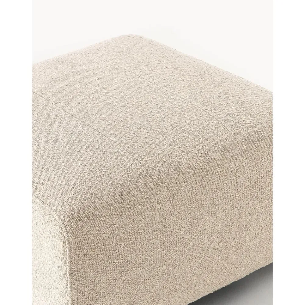 Poggiapiedi Da Divano In Boucle Lena*Westwing Collection Outlet