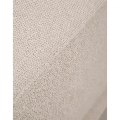 Poggiapiedi Da Divano In Tessuto Beige Jasmin*Westwing Collection Best