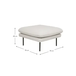 Poggiapiedi Da Divano Moby*Westwing Collection Hot